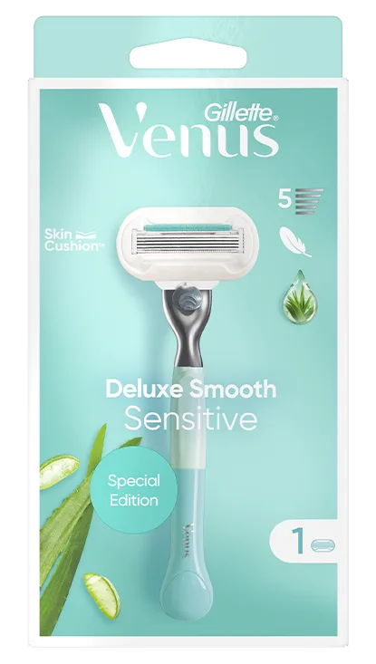 V Edition Deluxe Smooth Sensitive Rasierer Paket