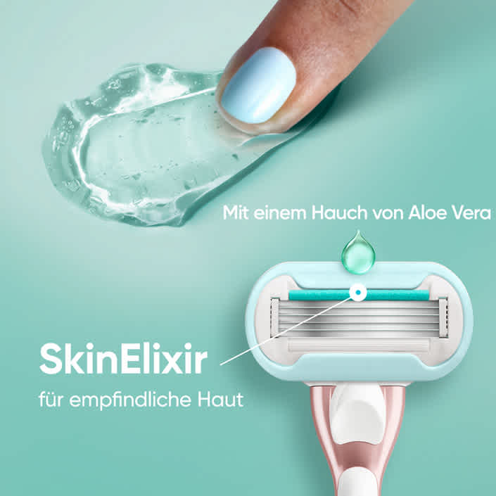 Mit einem Hauch von Aloe Vera SkinElixir für empfindliche Haut