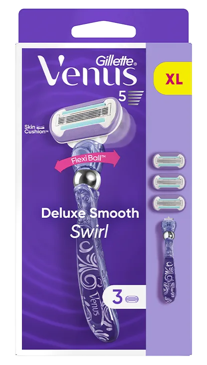 Deluxe Smooth Swirl Rasierer Paket - 3 Stück