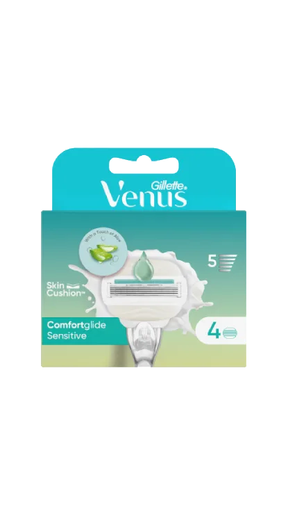 Venus Comfortglide 5 Sensitive Ersatzklingen