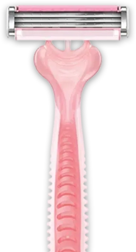 Gillette Venus Simply Gillette Venus 3 Basic Einwegrasierer: 3 Rasierklingen, Gleitstreifen und Schwingkopf