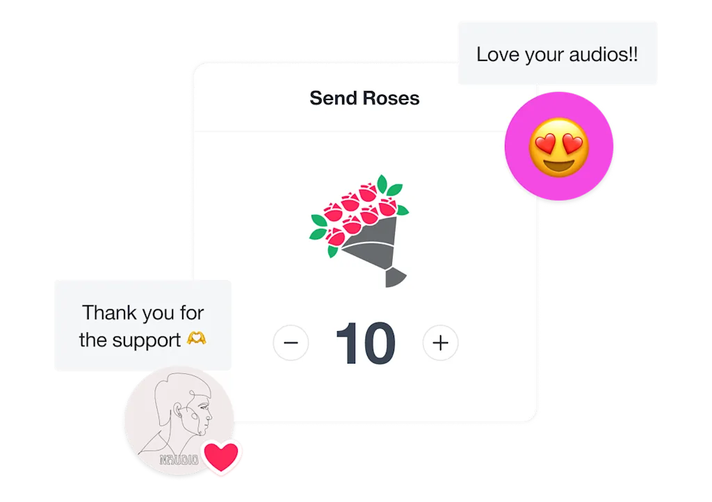 Send a Rose, show some love