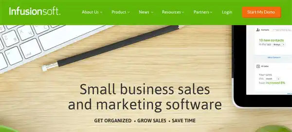 lt="Infusionsoft for email