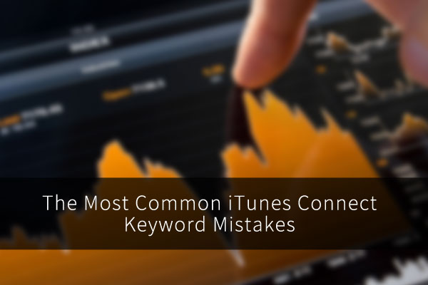 Mistakes made with iTunes keywords