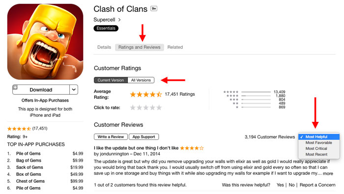 How to see all your App Store ratings and reviews