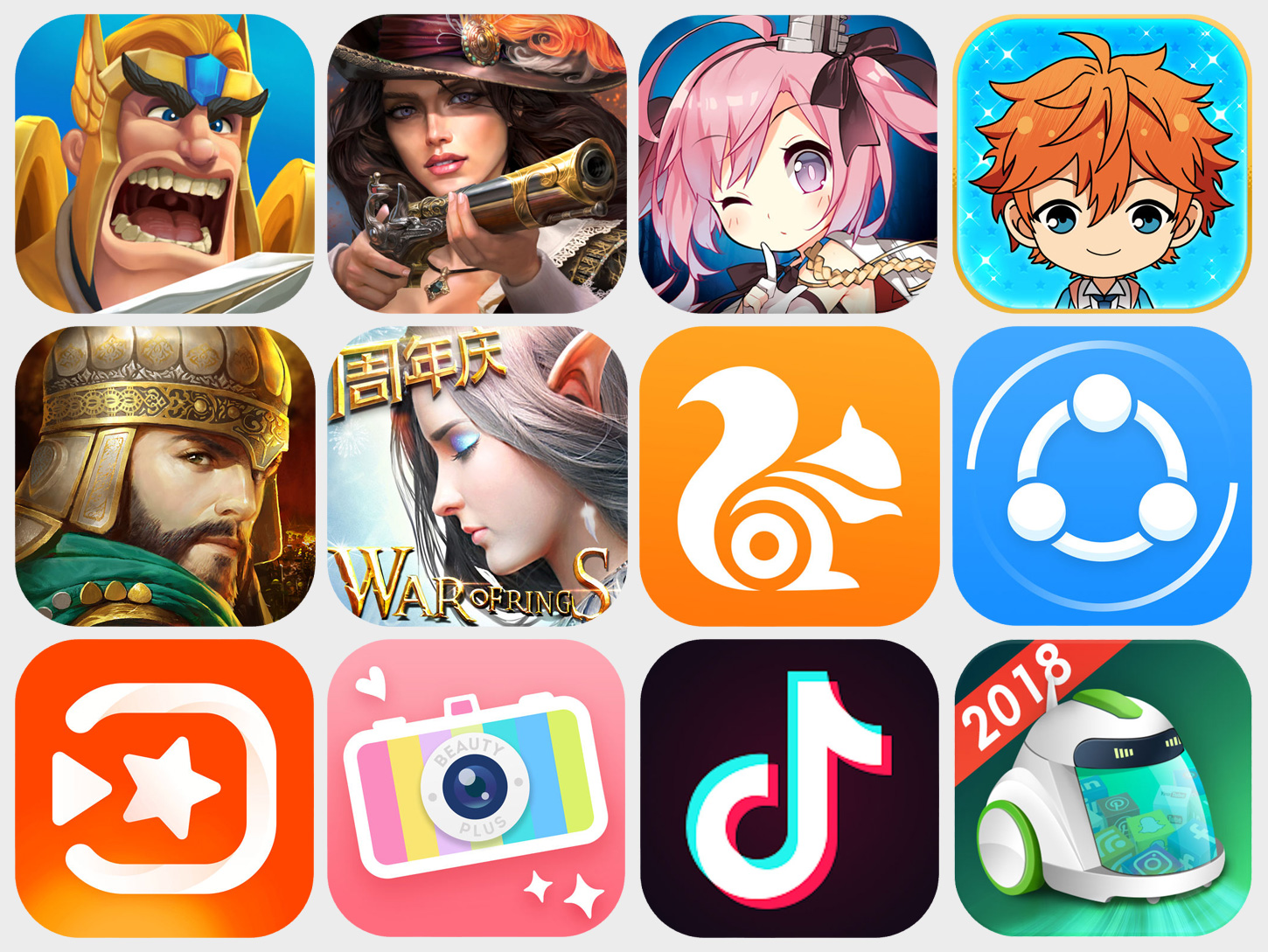 Jan 2018 Top Chinese-Made Mobile Games and Non-Game Apps Outside CN Hero Image