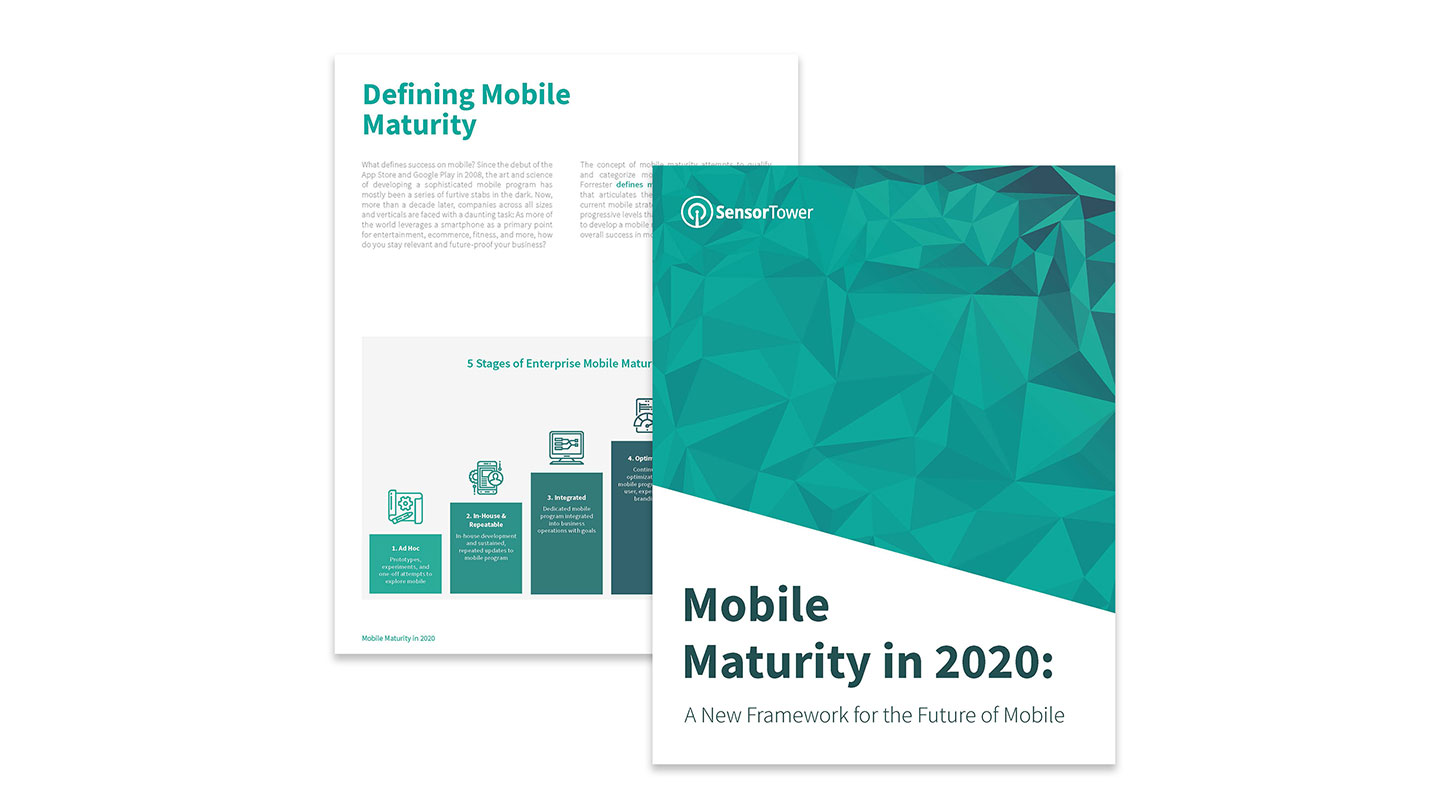 Download Sensor Tower's Mobile Maturity 2020 White Paper