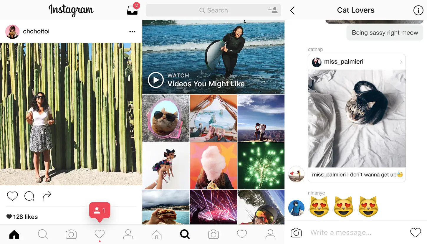 Instagram iOS Screenshots