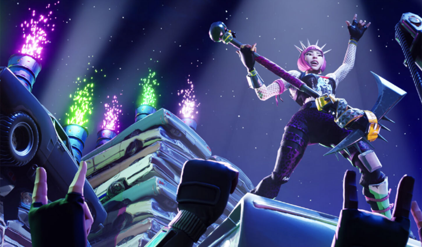 Fortnite Mobile 10 Million Installs Hero