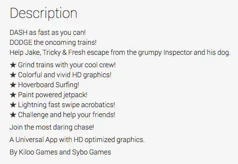 Subway Surfers analysis