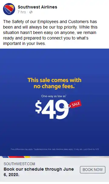 When-Other-Airlines-Remained-Grounded,-Southwest-Went-Sky-High-on-Facebook-image-1