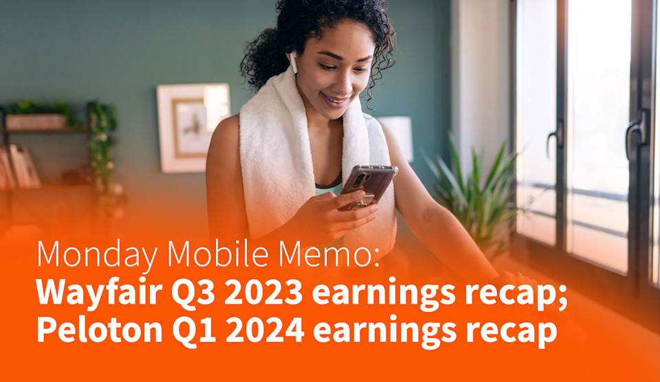 MMM Wayfair Q3 2023 Earnings Recap; Peloton Q1 FY24 Earnings Recap
