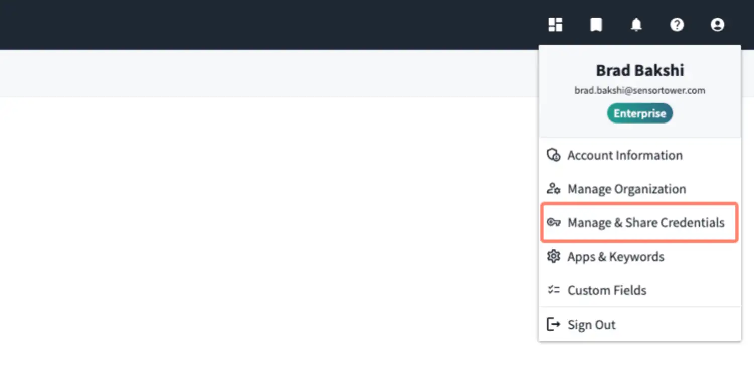 CC - App Store Connect - Manage and Share Credentials CC - App Store Connect - Manage and Share Credentials