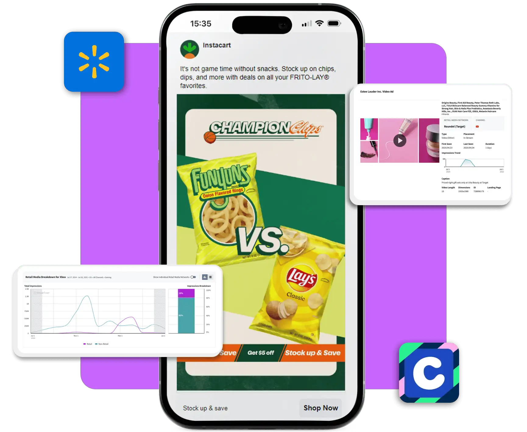 Retail Media Insights Hero with side image