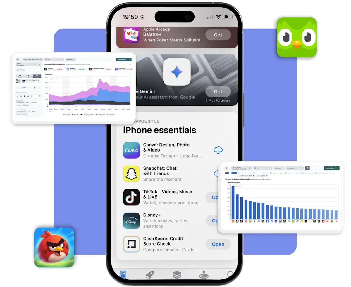 App Performance Insights: Downloads, Revenue & Rankings | Sensor Tower