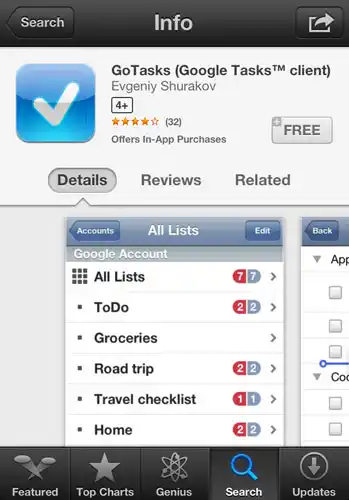 More screenshot examples