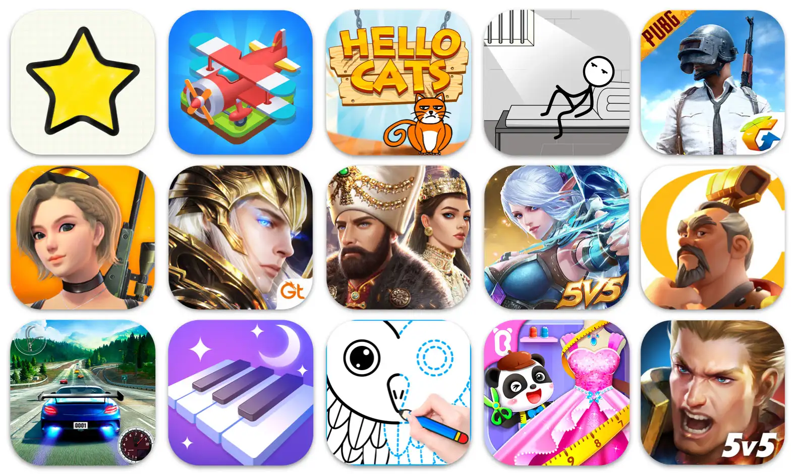 October 2018 Chinese Games Abroad Top 30 by Downloads Rankings Hero