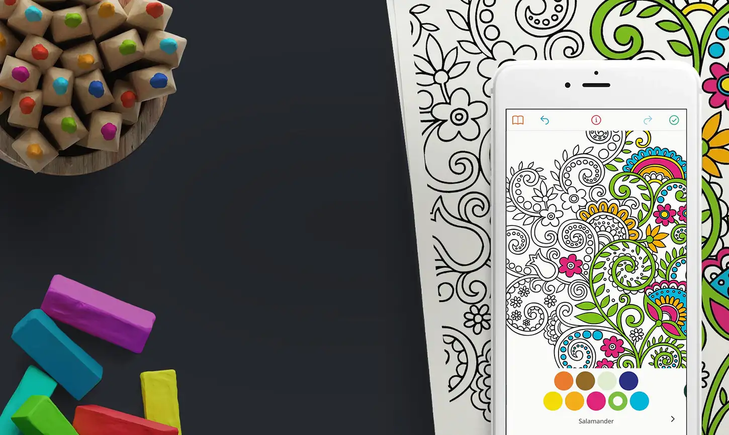 Adult Coloring Book App Revenue Growth Hero Image