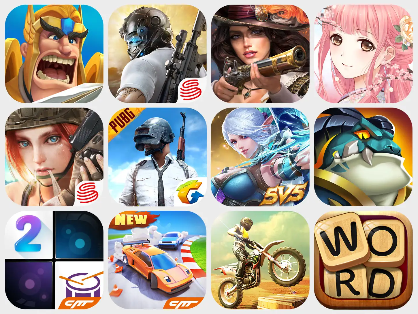 Mar 2018 Chinese Games Abroad Top 30 Rankings