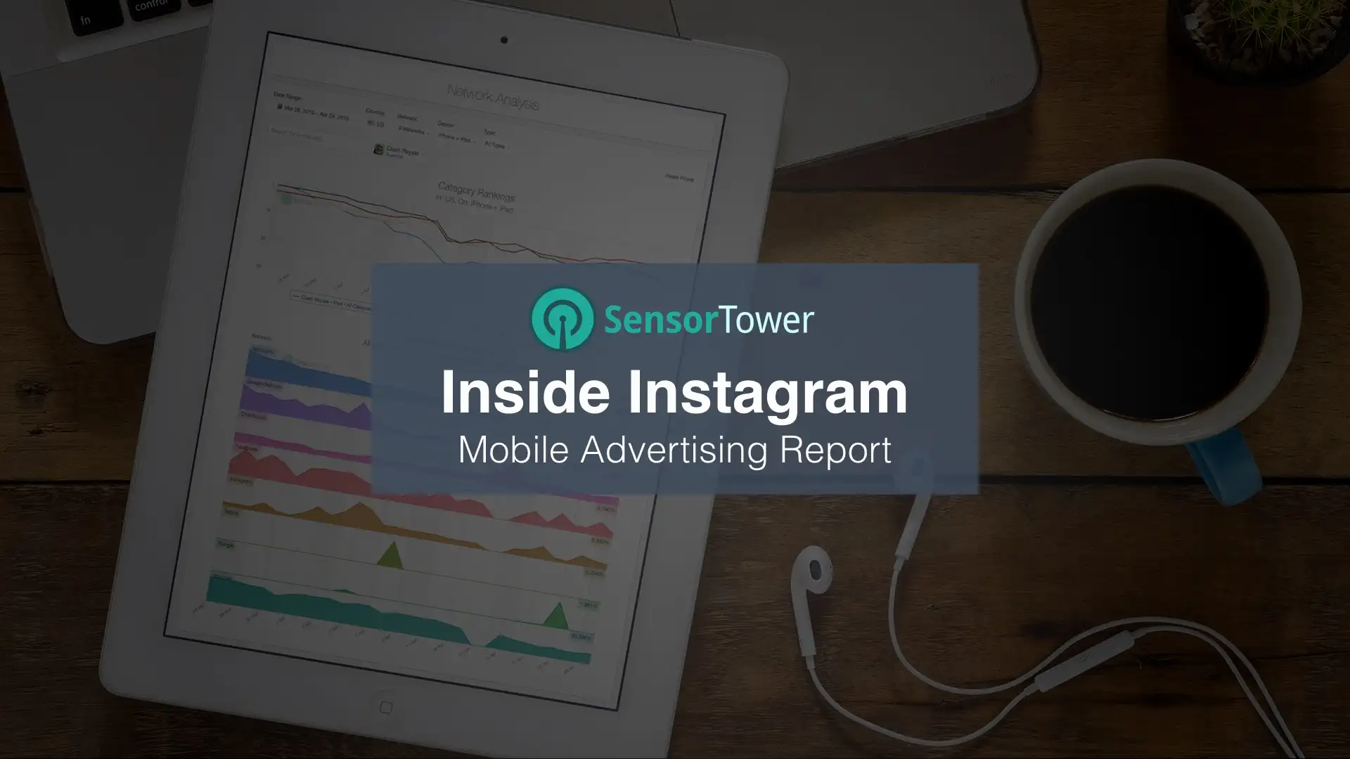 Cover of Sensor Tower's Q2 2016 Ad Intelligence Data Digest