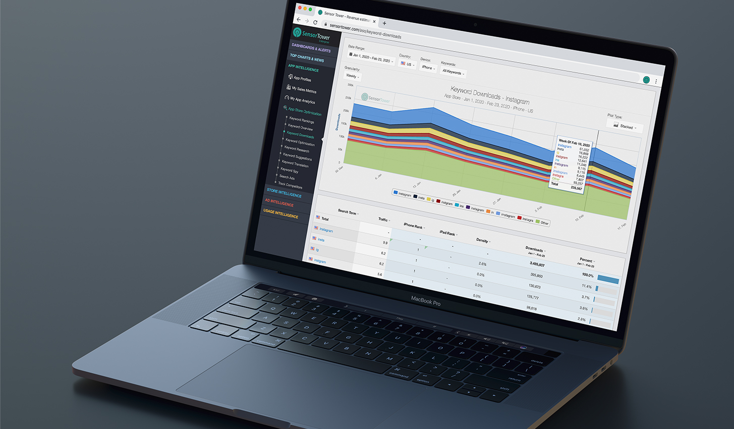 Keyword Downloads V2 Hero