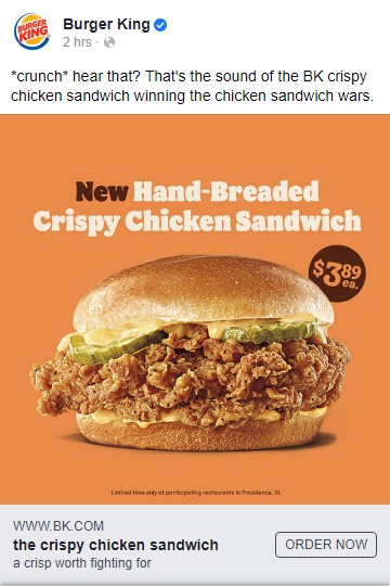 The Chicken Sandwich Wars Take to Digital