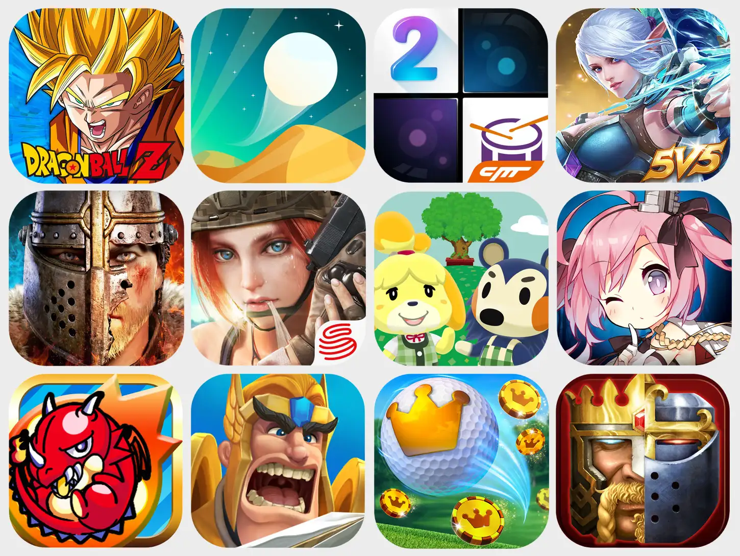 Nov 2017 Top Mobile Games Outside CN Hero Image