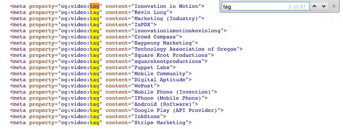 lt="YouTube video tags