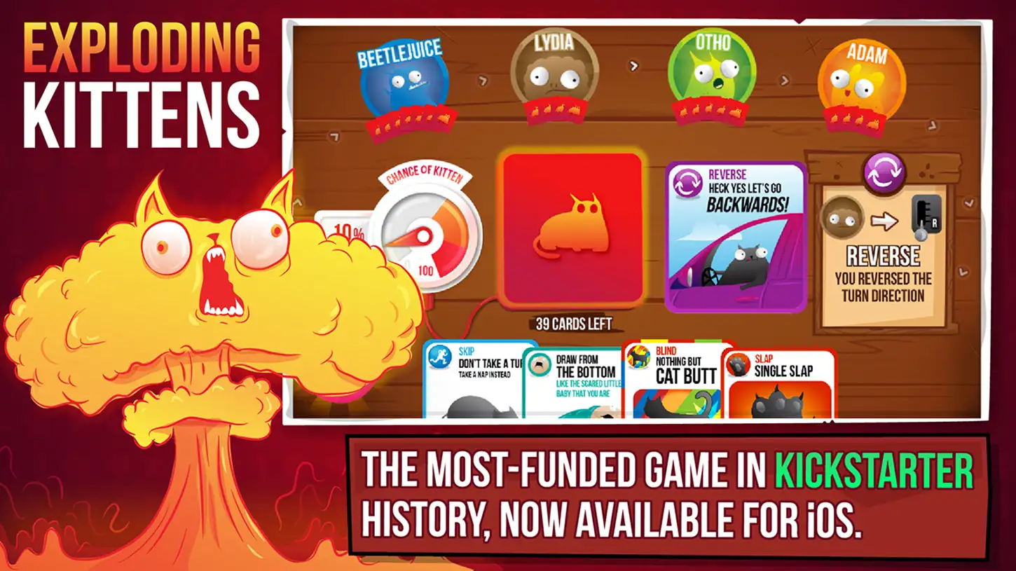 Exploding Kittens Hero Image