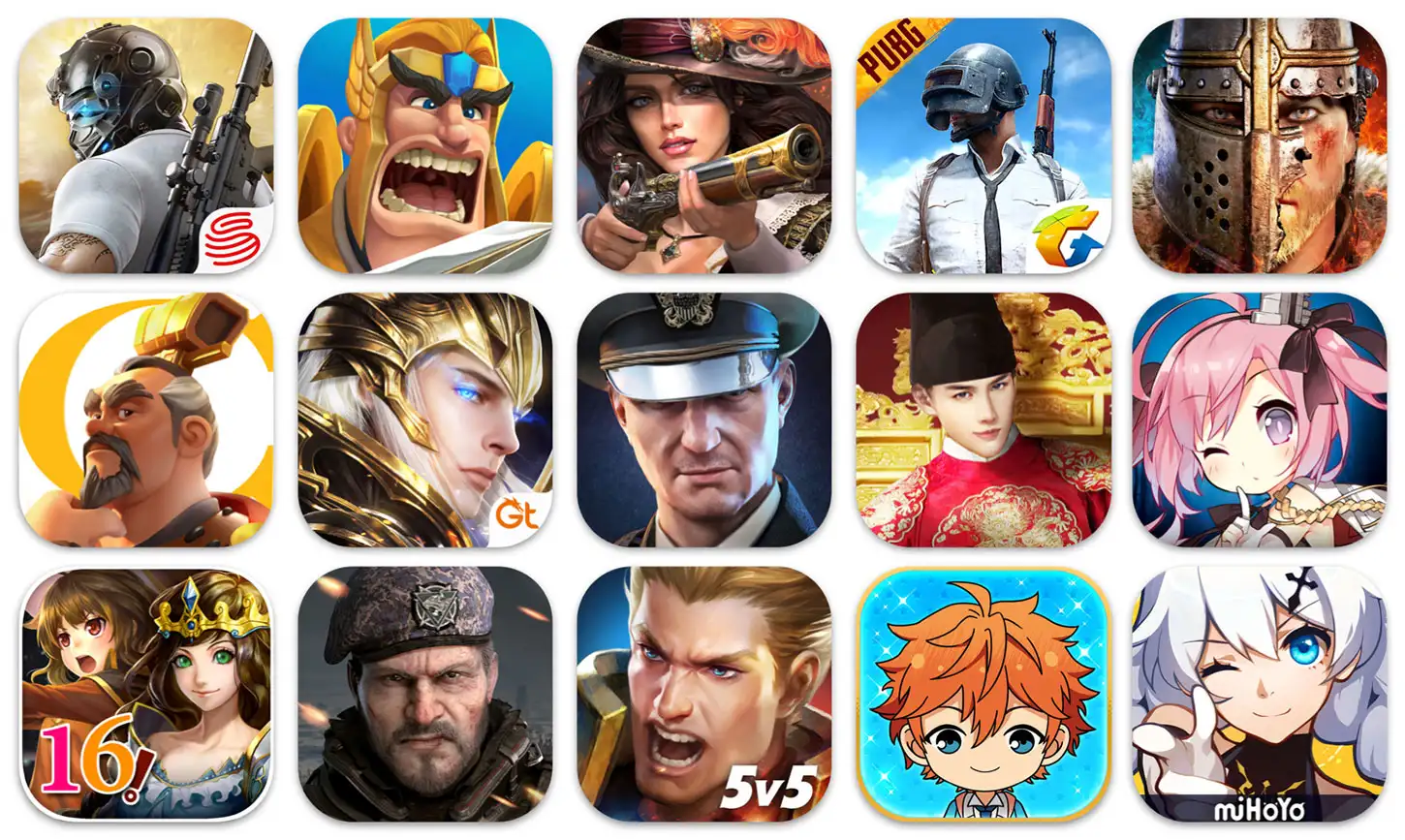 September 2018 Chinese Games Abroad Top 30 Rankings Hero