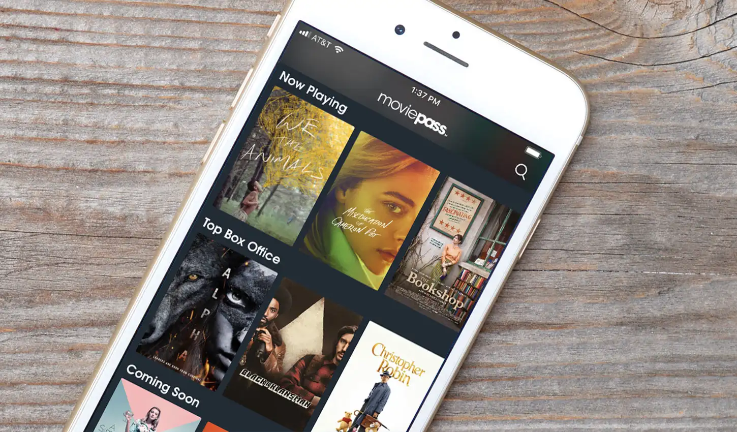 MoviePass Downloads Hero Image