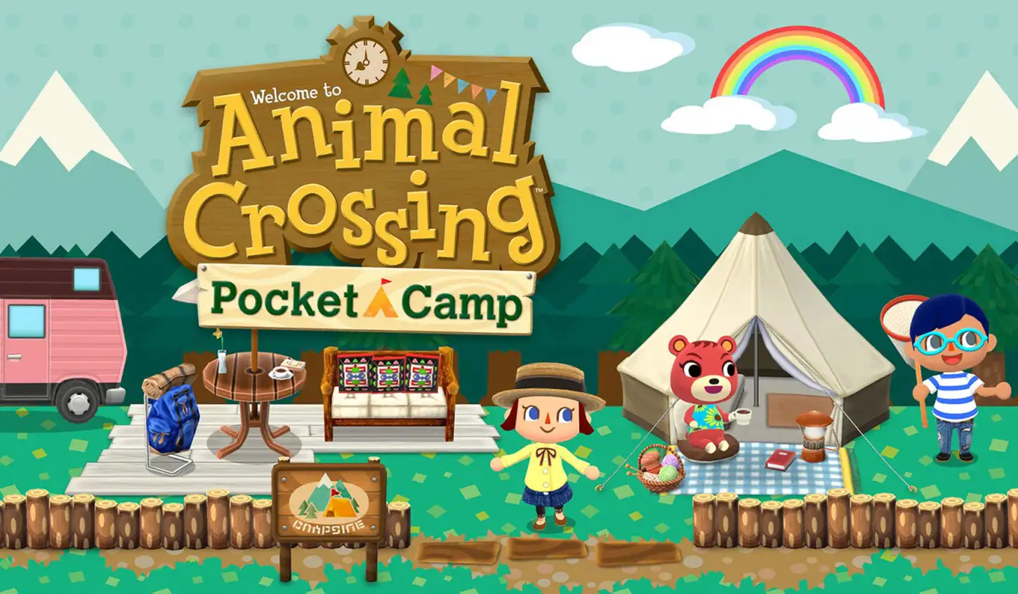 Animal Crossing Pocket Camp Title