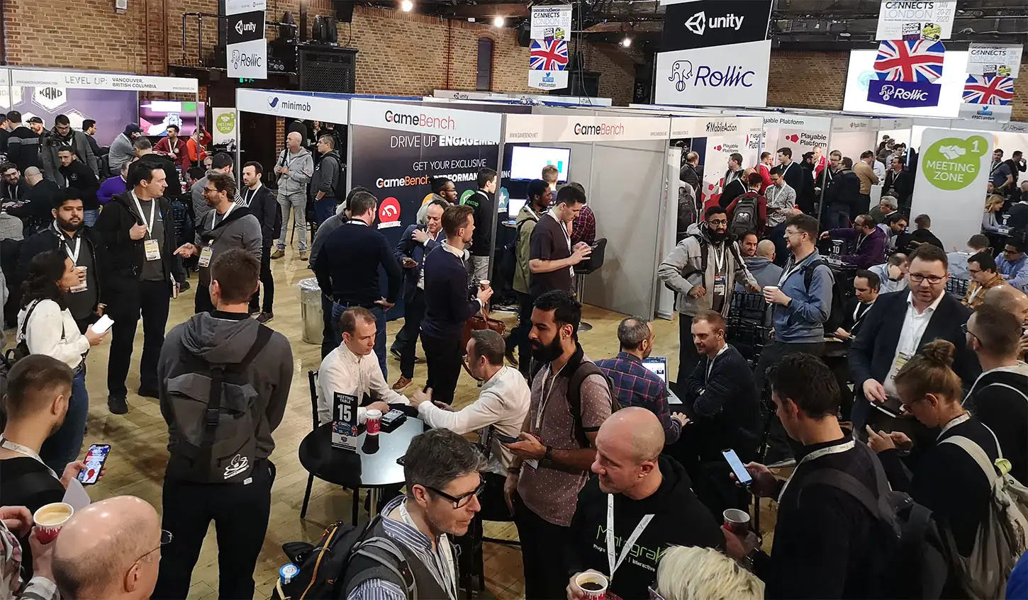 Pocket Gamer Connects London 2020 expo floor