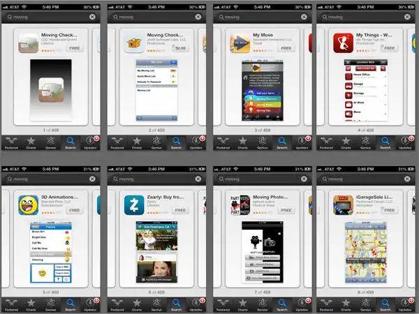 Results we see on iPhone