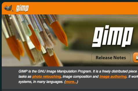 GIMP image editor free