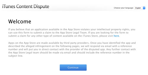 lt="Apple content dispute website