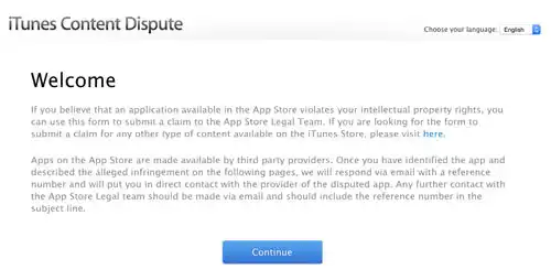 lt="Apple content dispute website