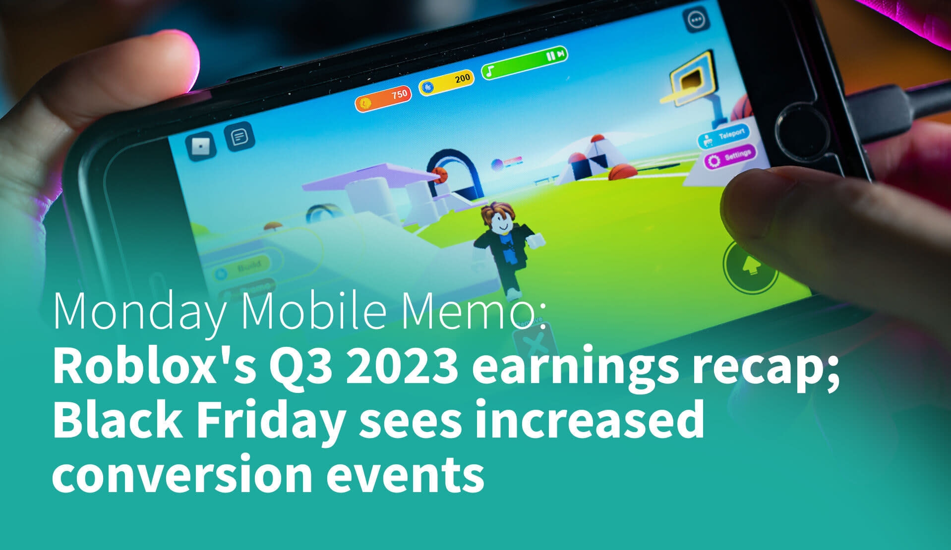 MMM Roblox's Q3 2023 Earnings Recap; Black Friday Sees Increased