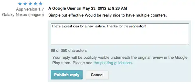 lt="Reply to user reviews