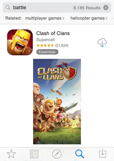 lt="iPhone search screenshot