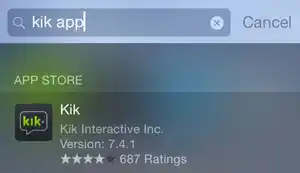 lt="App search results