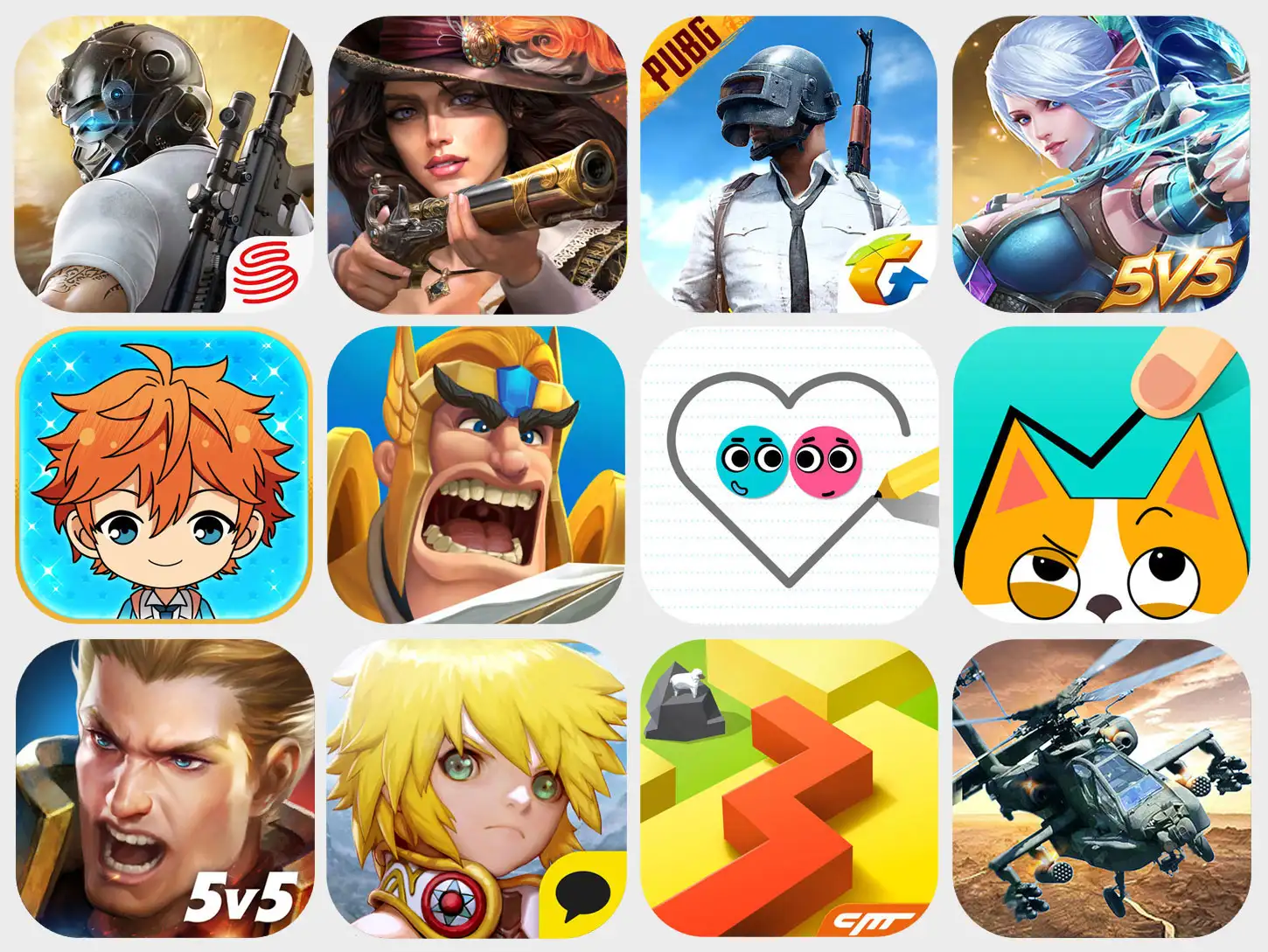 June 2018 Chinese Games Abroad Top 30 Rankings Hero