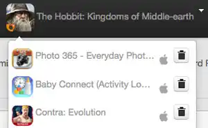 Change an existing app