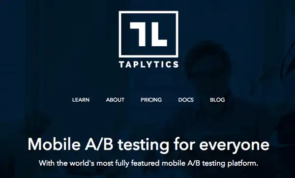 Taplytics and interesting documentation