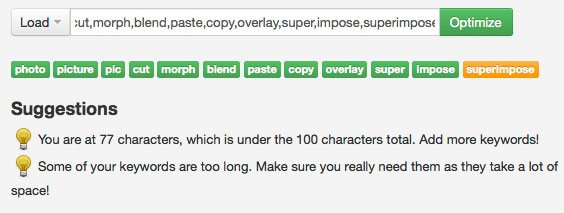 lt="Optimization of keyword field