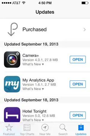 lt="iOS automatic app updates