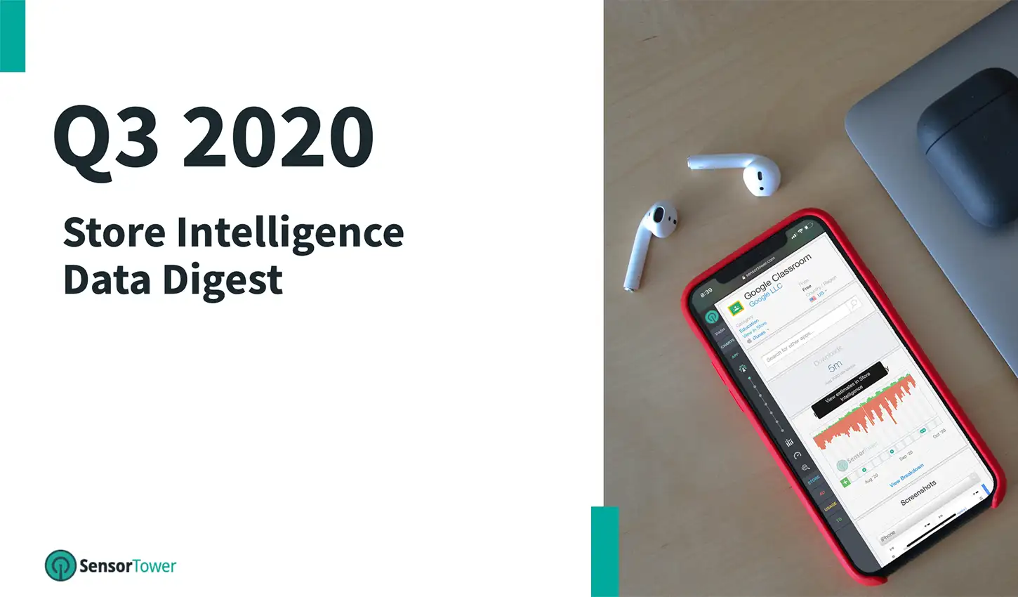 Cover of Sensor Tower's Q3 2020 Data Digest