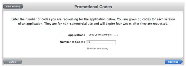 lt="Promo codes in iTunes