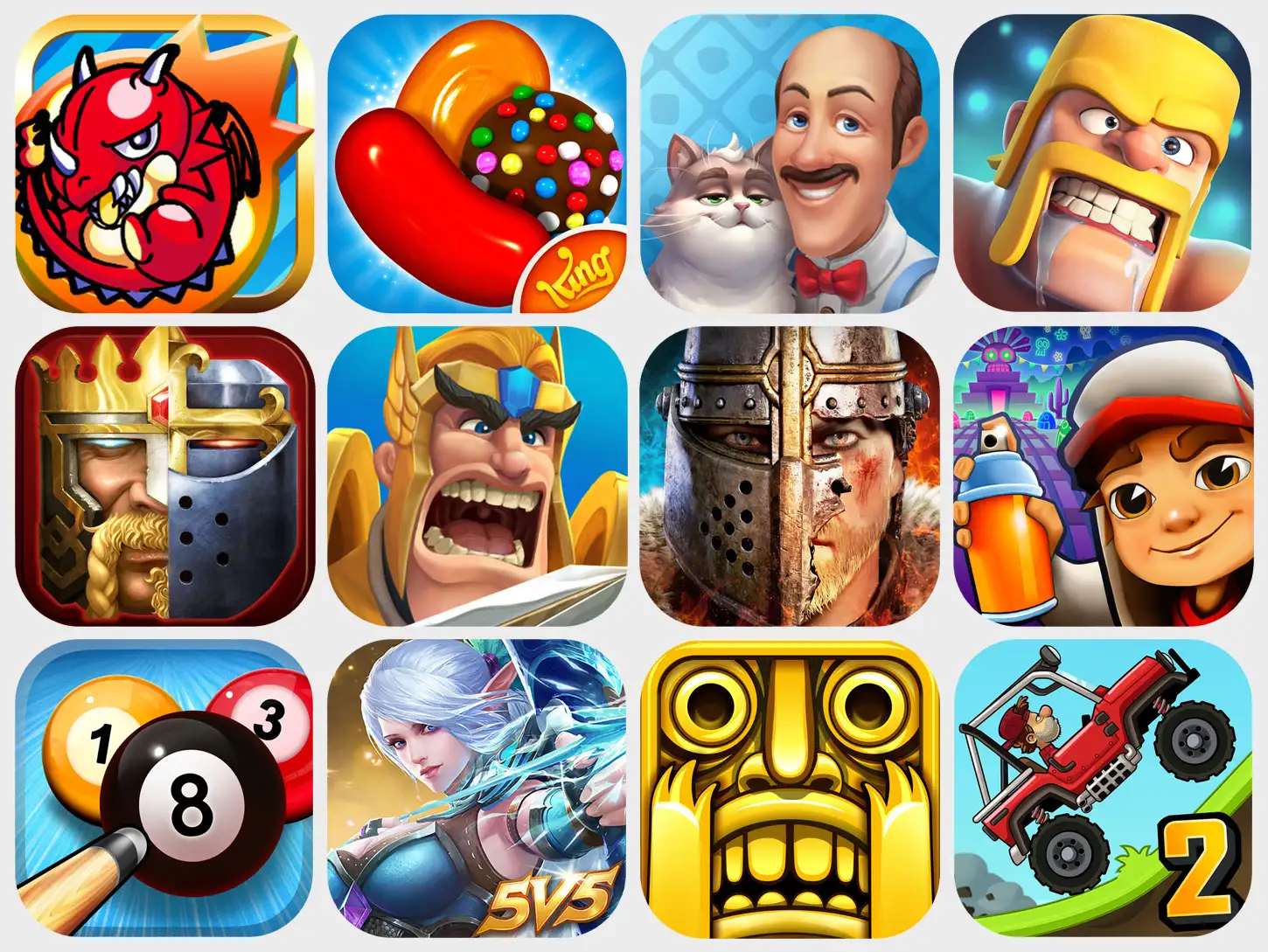 Oct 2017 Top Mobile Games Outside CN Hero Image