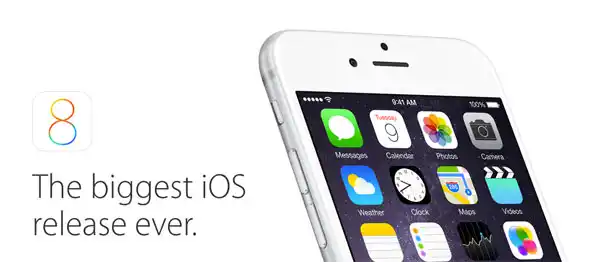 iOS 8 subcategories are here